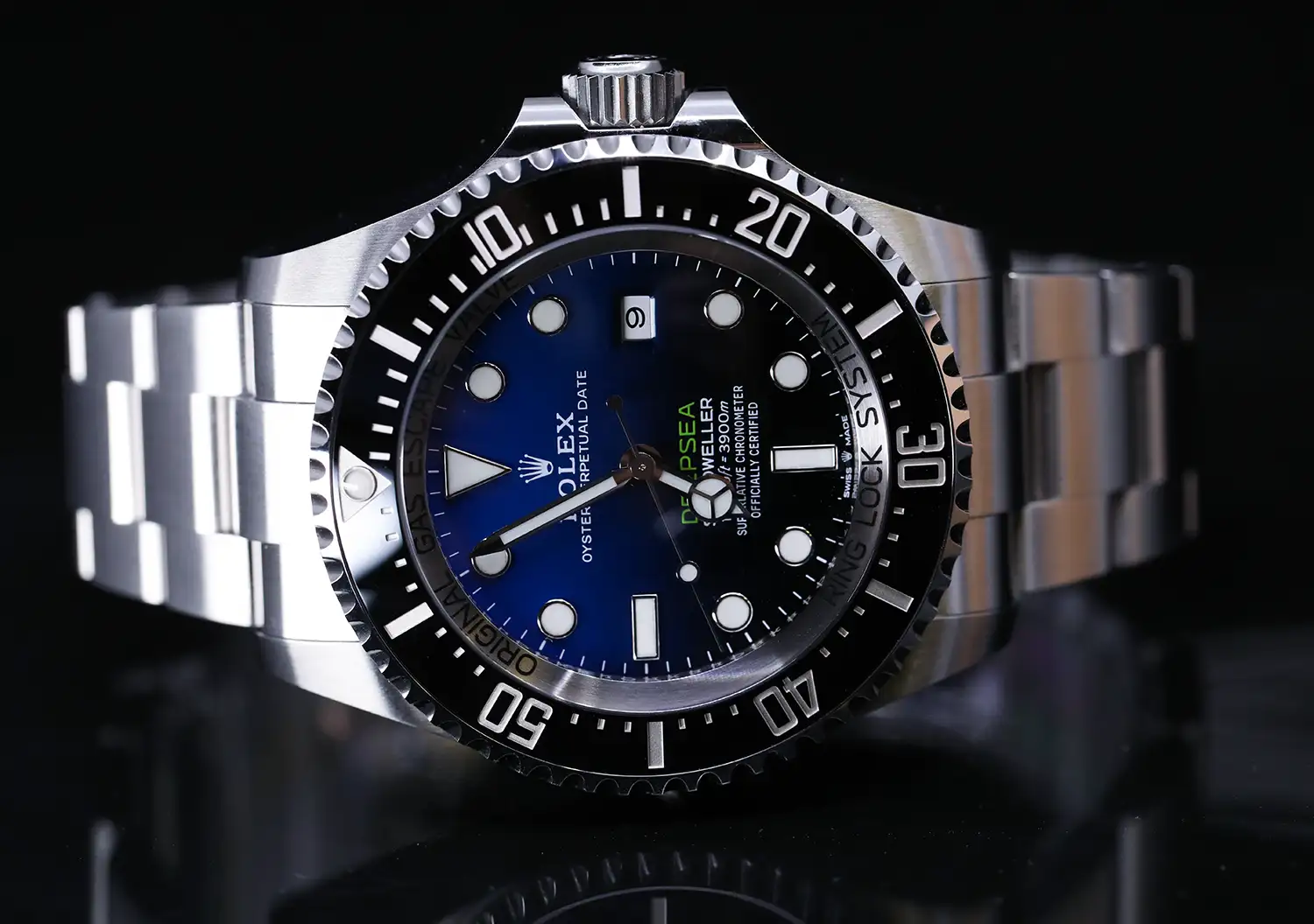rolex deepsea blue 126660